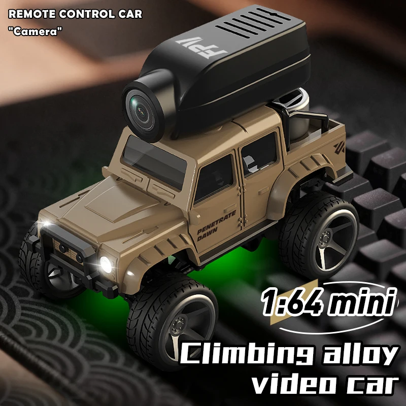 Drone Battery Alarm - 1:64 Mini Alloy FPV RC Car