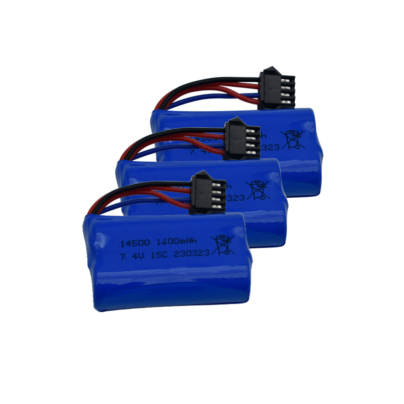 7.4V 1400mAh 14500 lithium-ion - Drone Battery Li-Ion recensie en prijs