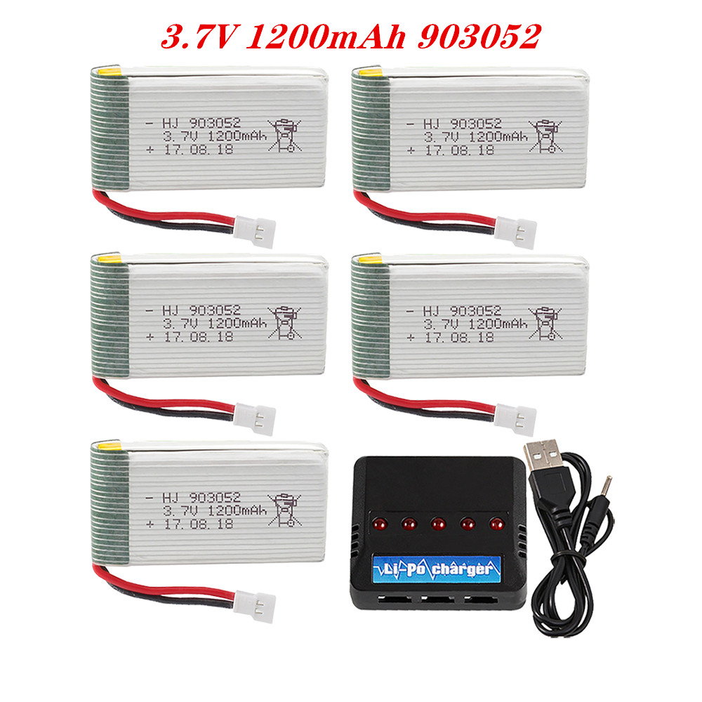 3.7V 1200mah 903052 Lipo Batte - Drone Battery Balance Charger recensie en prijs
