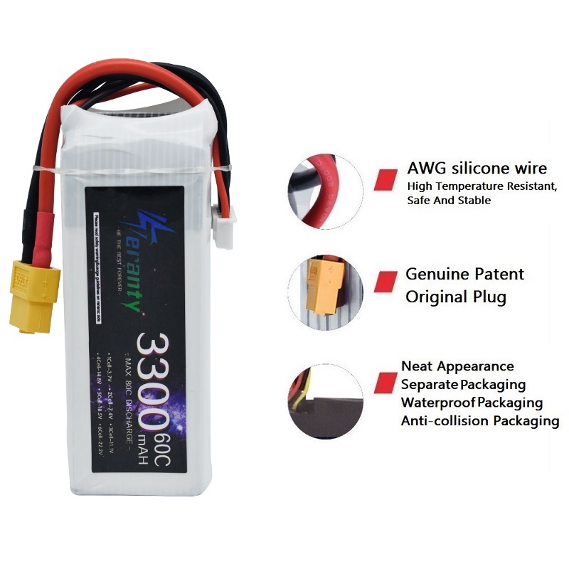 LiPo Rechargeable Battery 4S 3 - Drone Battery Connector recensie en prijs