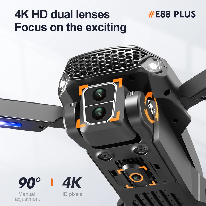 New E88 Plus Quadcopter Drone: - Drone Battery Box recensie en prijs