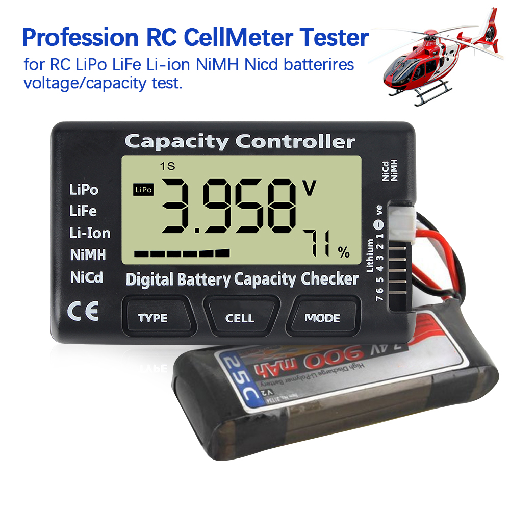 CellMeter 7 Battery Voltage Ca - Drone Battery Voltage Checker recensie en prijs