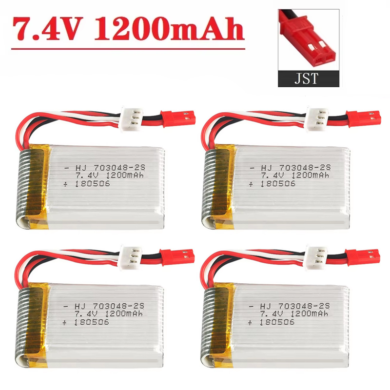 Lipo Battery 2S 7.4V 1200mAh 7 - Drone Battery Li-Ion recensie en prijs