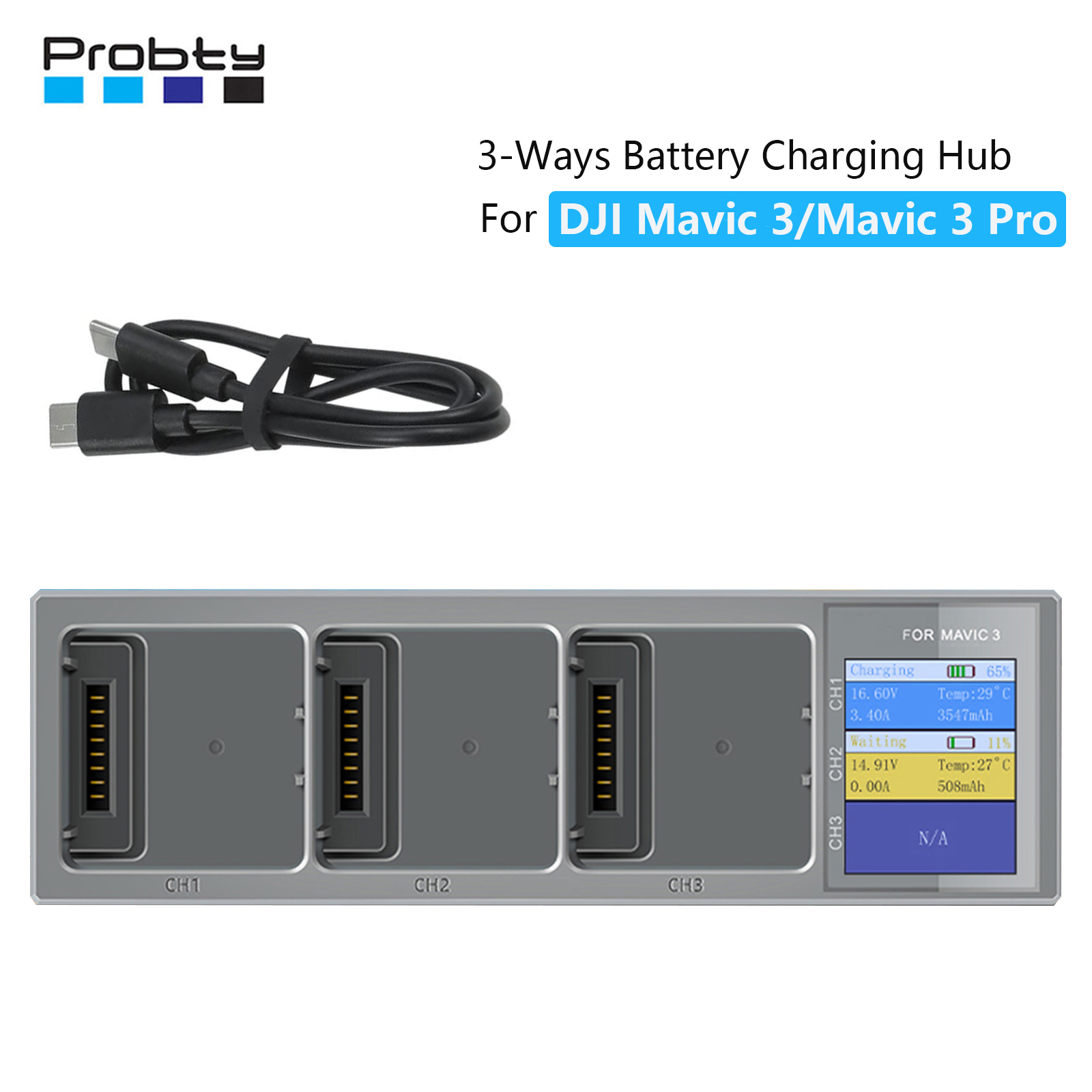 New 3 In 1 Charging Hub for DJ - Drone Battery Balance Charger recensie en prijs