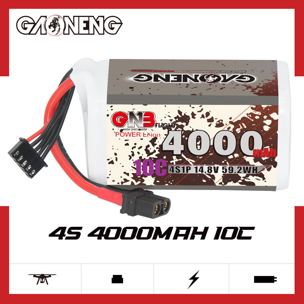 GNB 4000mAh 4S 14.8V 10C 20C W - Drone Battery Li-Ion recensie en prijs