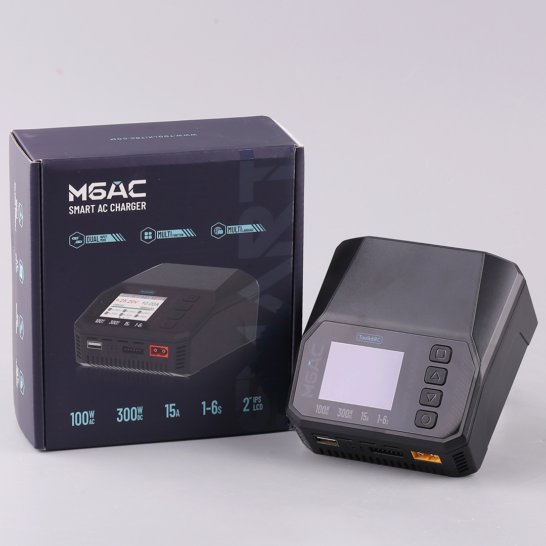 ToolkitRC M6AC 15A 300W Multif - Drone Battery 6S recensie en prijs