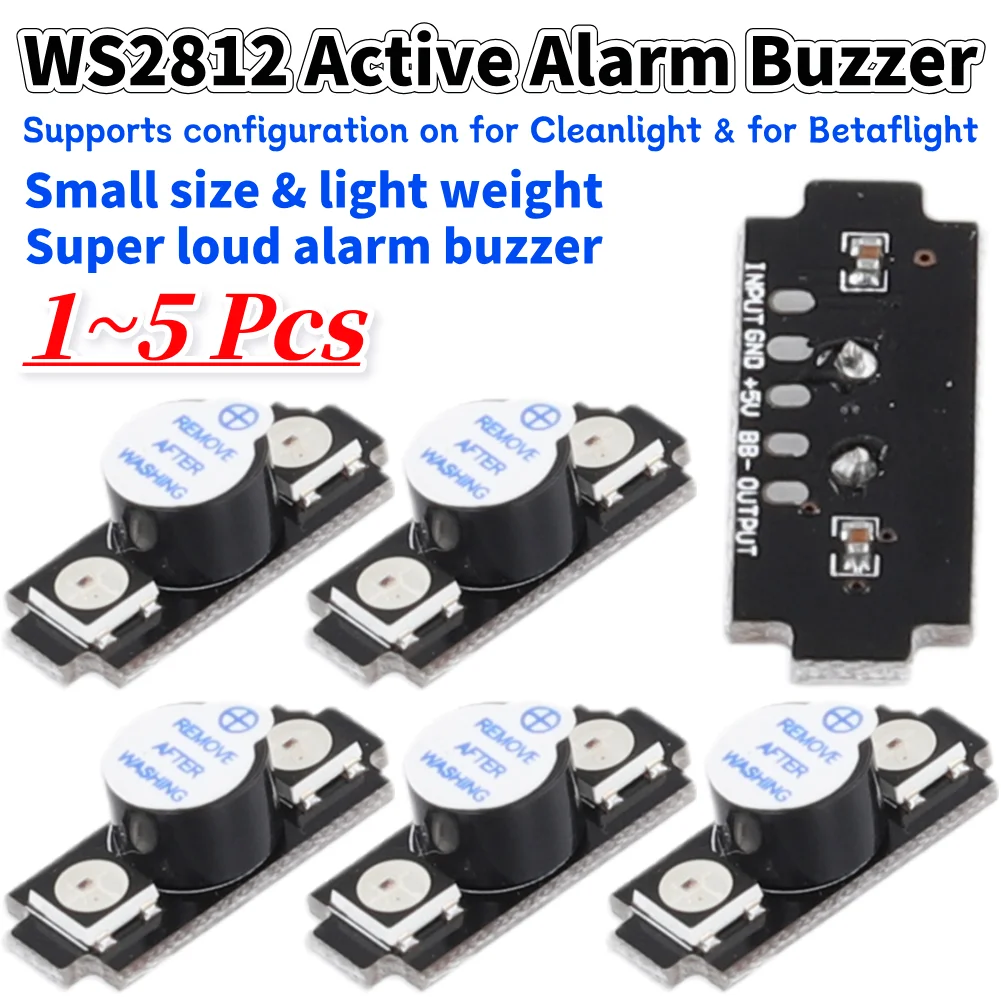 WS2812 Active Alarm Buzzer Col - Drone Battery Alarm recensie en prijs