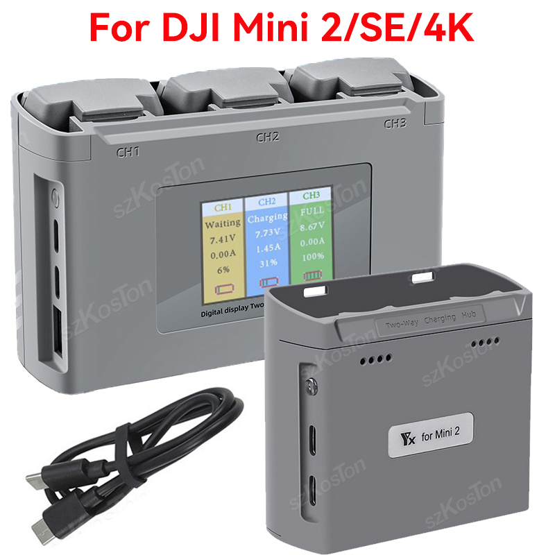 For DJI Mavic Mini 2/SE Mini 4 - Drone Battery Balance Charger recensie en prijs