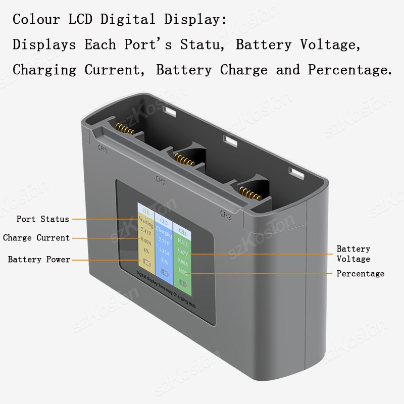 For DJI Mavic Mini 2/SE Mini 4 - Drone Battery Balance Charger recensie en prijs