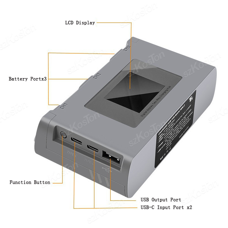 For DJI Mavic Mini 2/SE Mini 4 - Drone Battery Balance Charger recensie en prijs