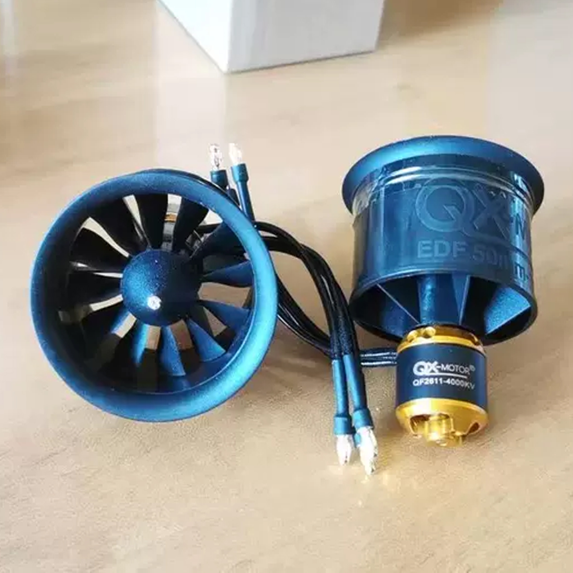 QX-MOTOR EDF 50mm QF2611 3S-4S - Drone Battery 3S recensie en prijs