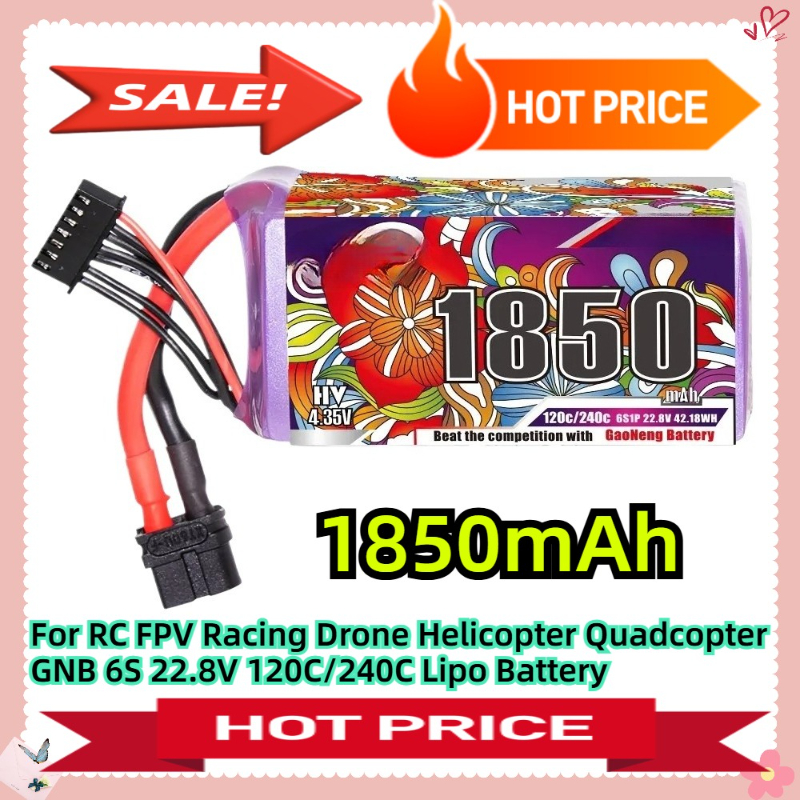 For RC FPV Racing Drone Helico - Drone Battery 6S recensie en prijs
