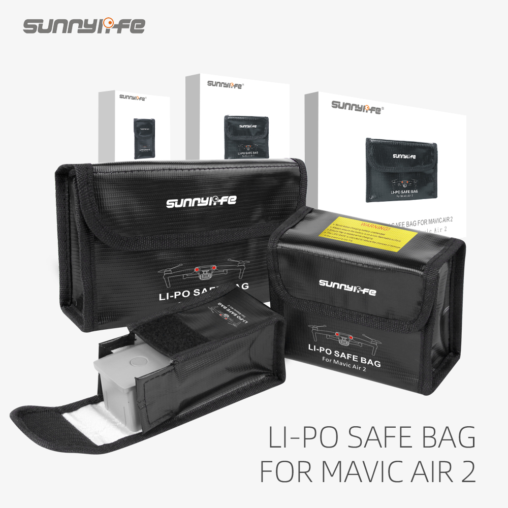 For DJI AIR 2S LiPo Safe Bag E - Drone Battery Bag recensie en prijs