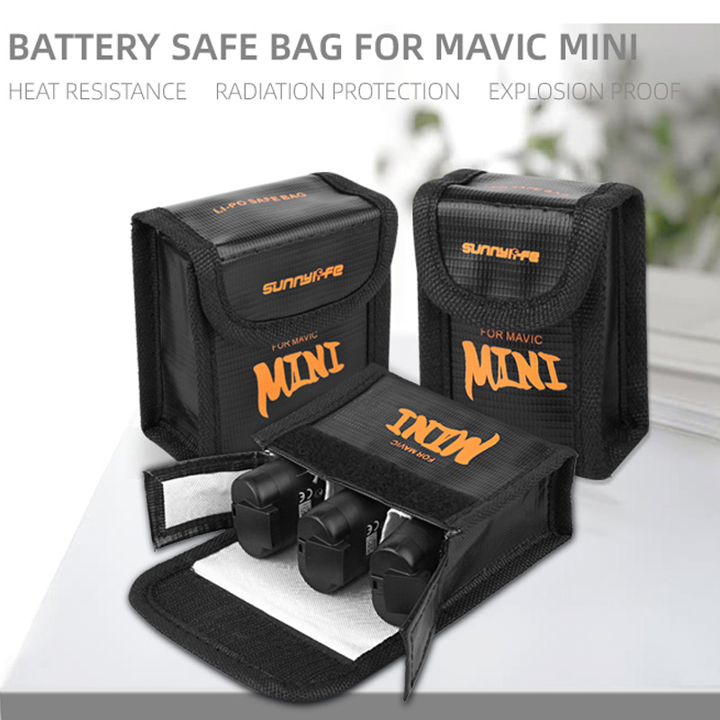Battery Safe Bag for DJI MINI  - Drone Battery Bag recensie en prijs