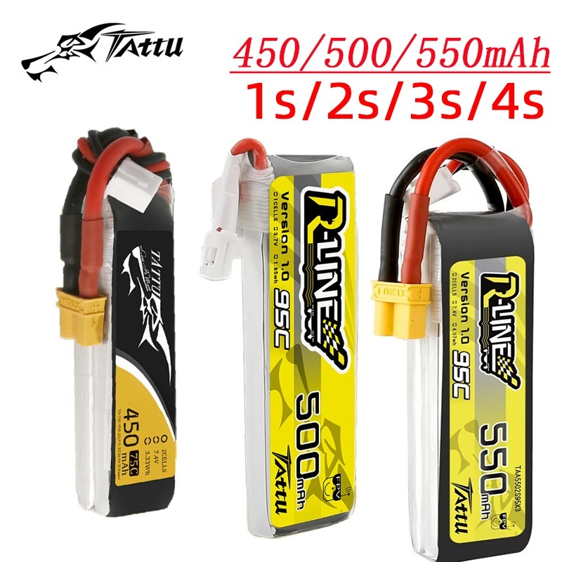 3Pcs NEW TATTU 450/500/550mAh  - Drone Battery 3S recensie en prijs