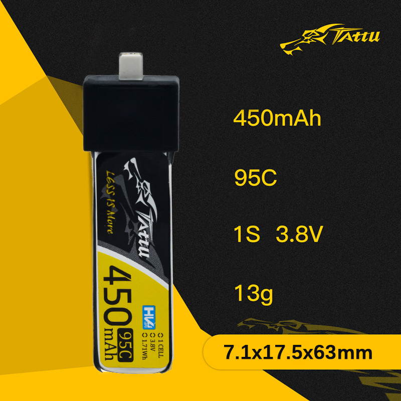 3Pcs NEW TATTU 450/500/550mAh  - Drone Battery 3S recensie en prijs