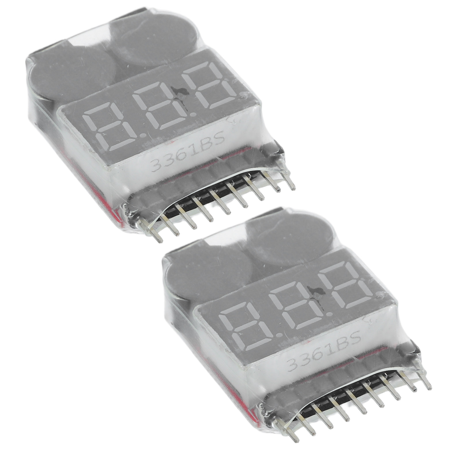2Pcs Battery Monitor Checker L - Drone Battery Voltage Checker recensie en prijs