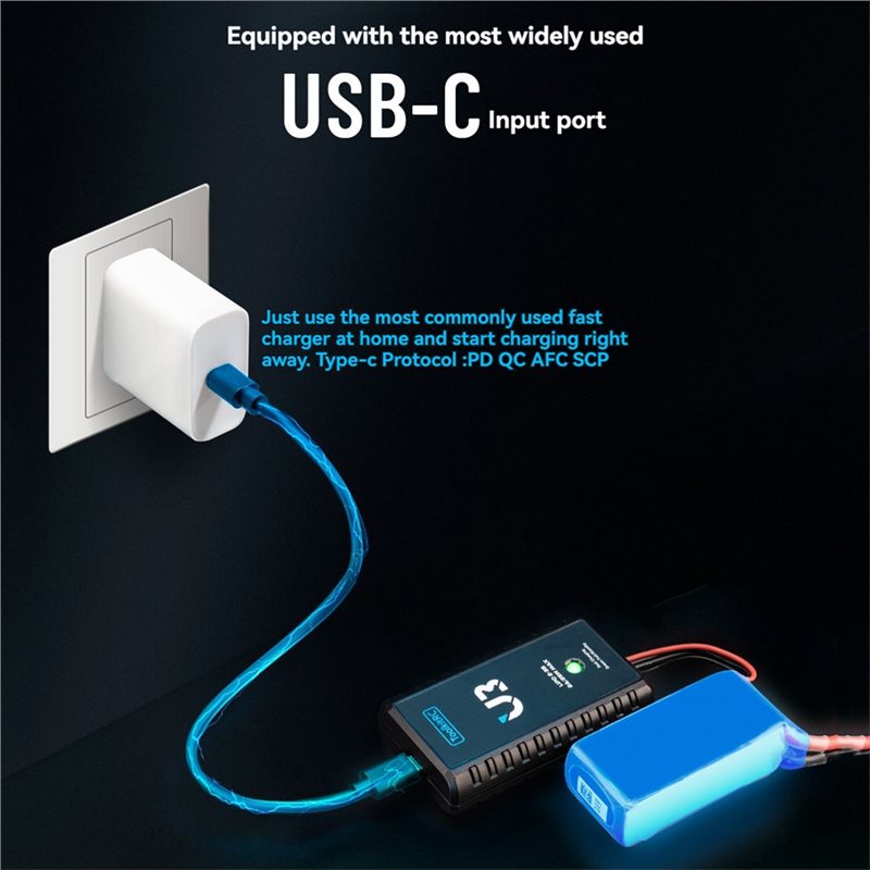 Toolkitrc U3 Battery 2A 25W 2- - Drone Battery 3S recensie en prijs