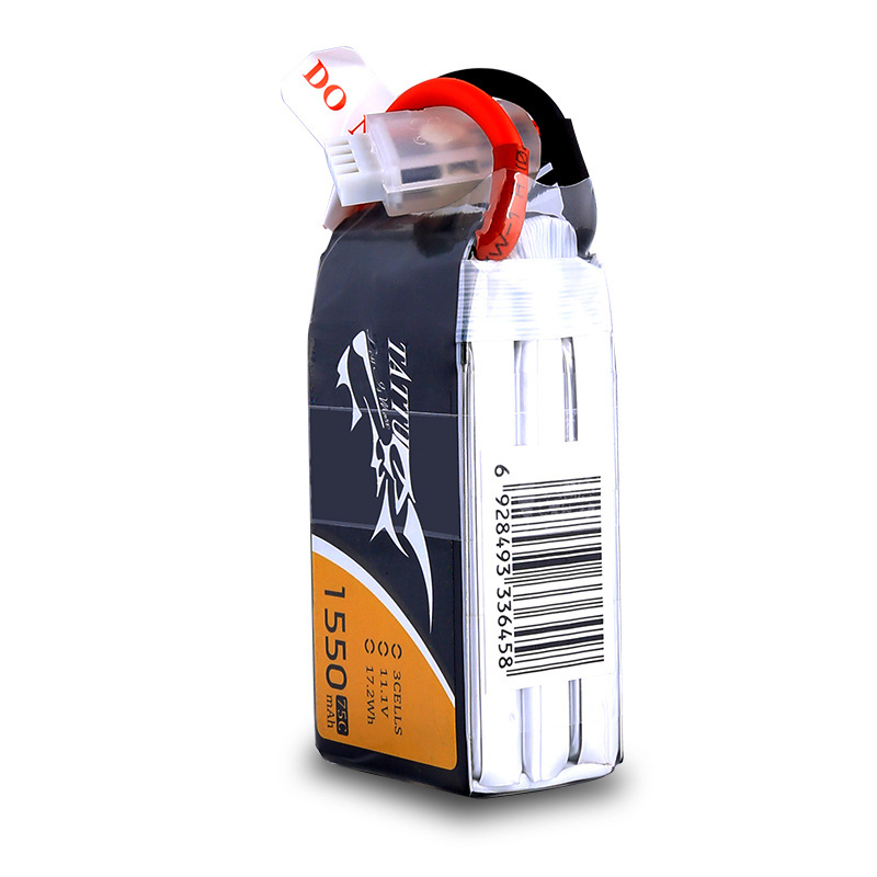 TATTU 3S 11.1V 1550mAh 75C LiP - Drone Battery 3S recensie en prijs